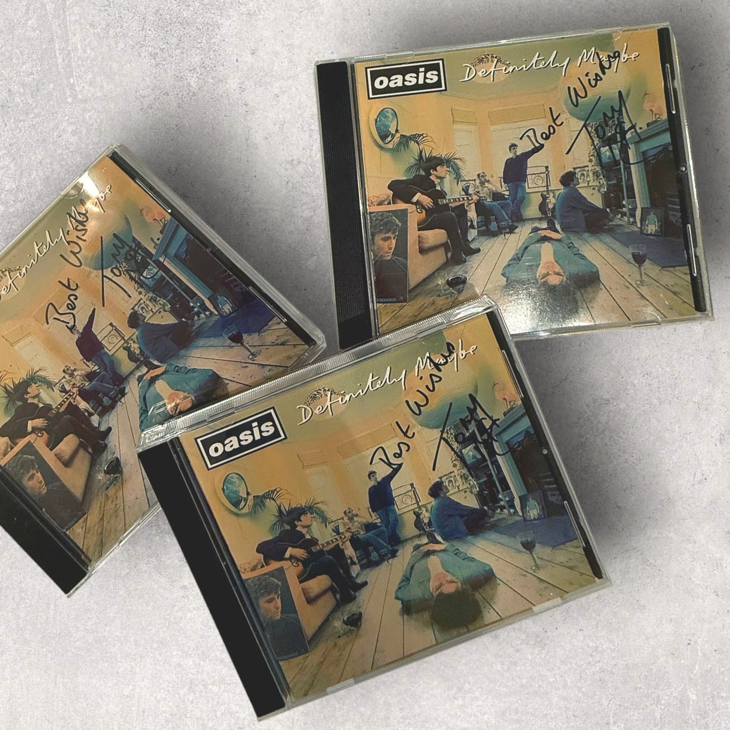 Definitely Maybe - Signed CD