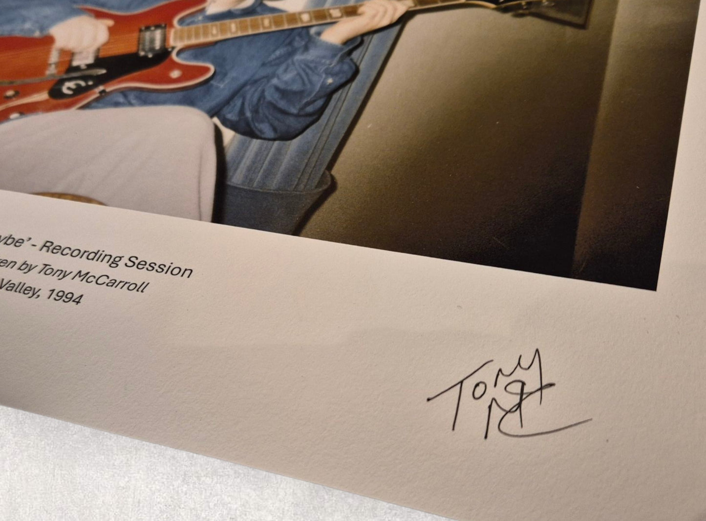 Monnow Valley, Behind The Scenes of Definitely Maybe - Collectors Prints - 'Rock n Roll Star' (Colour)