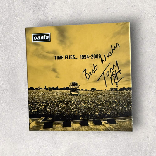 Oasis - Time Flies - Signed Deluxe CD