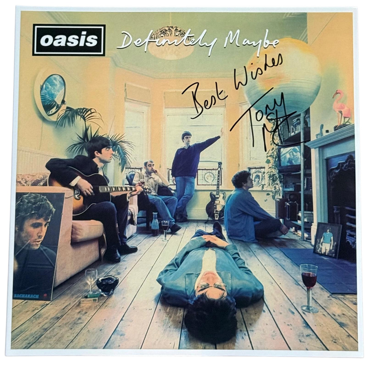 Oasis - Definitely Maybe - Signed Vinyl