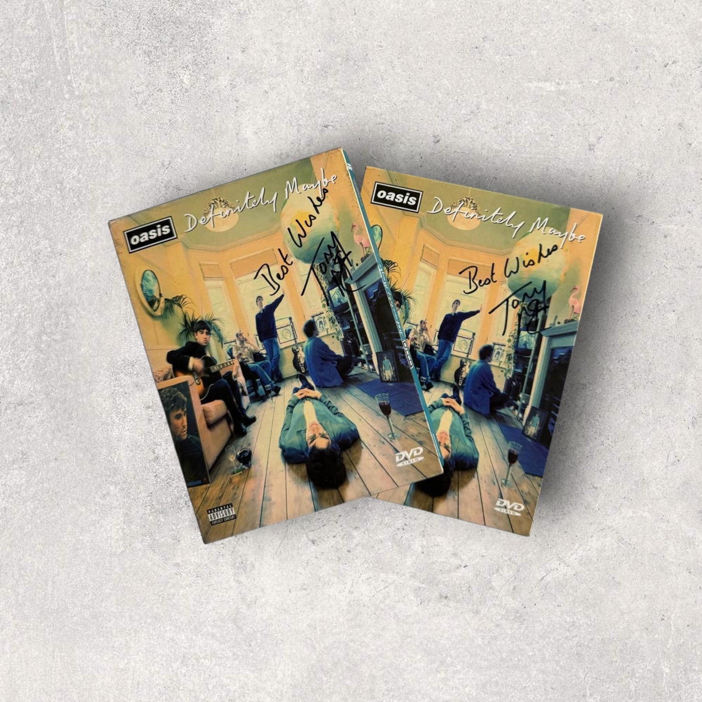 Oasis - Definitely Maybe - Signed DVD