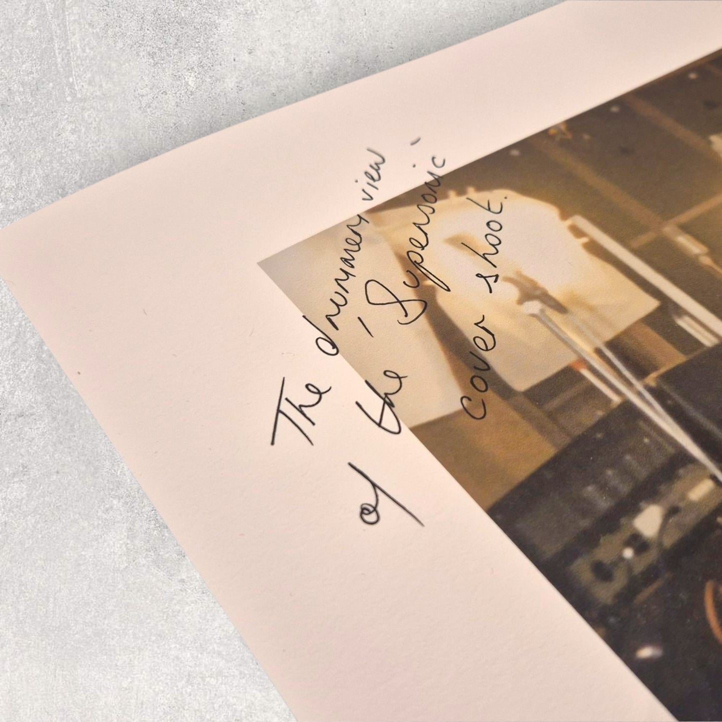'Supersonic Cover Shoot' - Monnow Valley, Behind The Scenes of Definitely Maybe - Collectors Prints