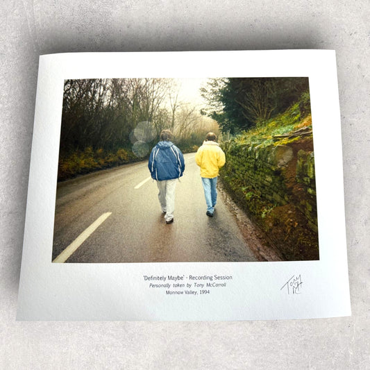 'On A Mission' - Monnow Valley, Behind The Scenes of Definitely Maybe - Collectors Prints -  (Signed Only)