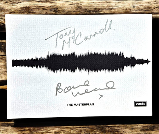 The Masterplan - Soundwave Art Print - Signed