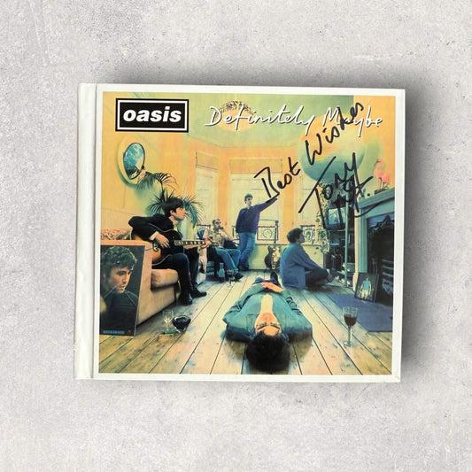 Oasis - Definitely Maybe- Signed Deluxe CD